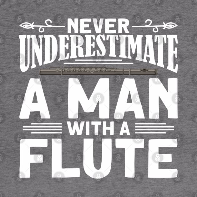 Flutist Musical Instrument Flute by Toeffishirts